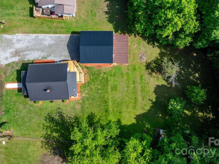 116 Hill Street, Morganton, NC 28655.  MLS# CAR4262720, YatesRealty ID 15656. Overhead view
