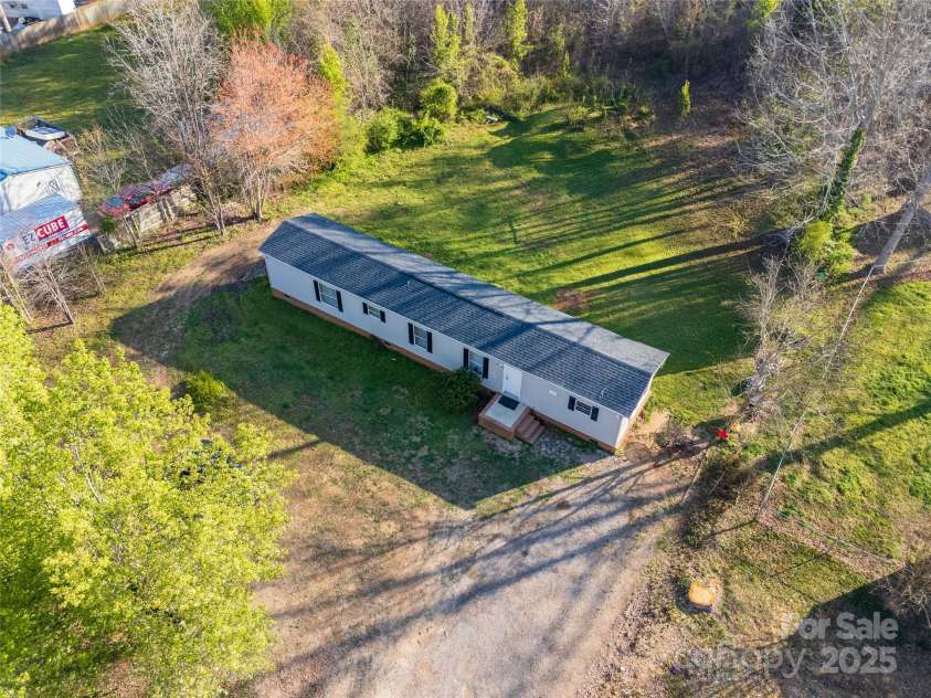 130 Delinda Drive, Rockwell, NC 28138.  MLS# CAR4235974, YatesRealty ID 15658. AERIAL