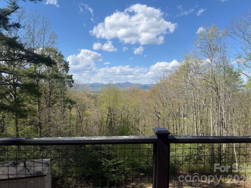 78 Highland Drive, Lake Toxaway, NC 28747.  MLS# CAR4370339, YatesRealty ID 15661. View from back deck