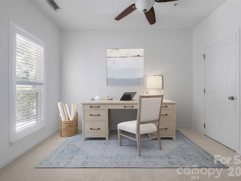 18840 Nautical Drive, Cornelius, NC 28031.  MLS# CAR4430341, YatesRealty ID 15666. Guest Bedroom #2 - virtually staged