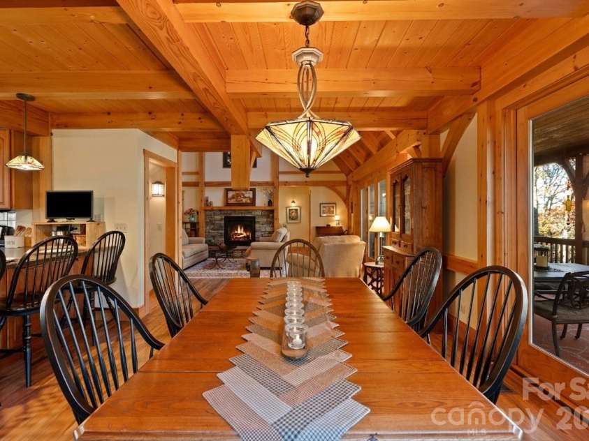 2320 Evans Road, Hendersonville, NC 28739.  MLS# CAR4366664, YatesRealty ID 15670. Dining Room