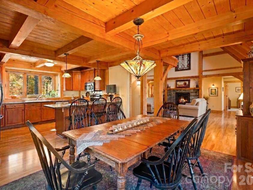 2320 Evans Road, Hendersonville, NC 28739.  MLS# CAR4366664, YatesRealty ID 15670. Dining Room