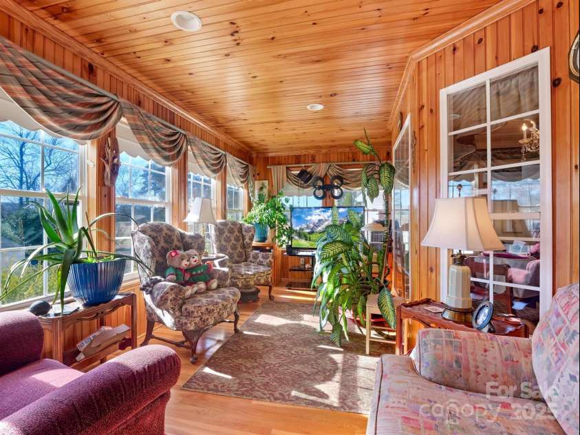 510 Floyd Blackwell Road, Tryon, NC 28782.  MLS# CAR3939567, YatesRealty ID 1568. Sunporch
