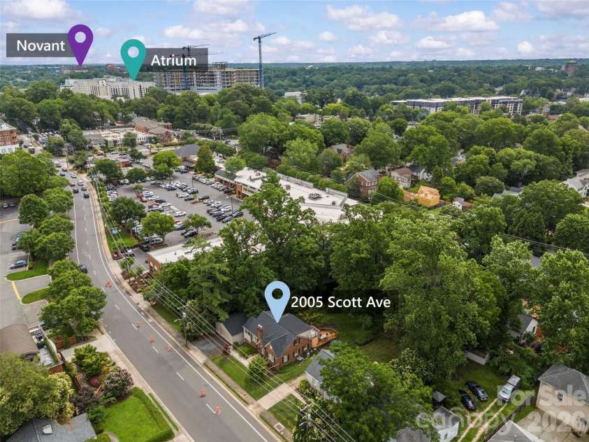 2005 Scott Avenue, Charlotte, NC 28203.  MLS# CAR4360513, YatesRealty ID 15680. 