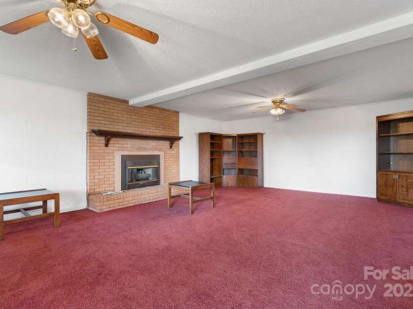 114 Joe Teague Road, Hickory, NC 28601.  MLS# CAR4276648, YatesRealty ID 15681. Gas Log Fireplace (logs need to be hooked up)
