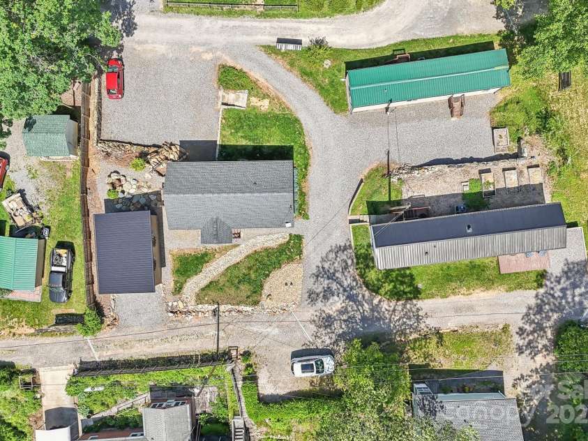 9 Circle Drive, Black Mountain, NC 28711.  MLS# CAR4260626, YatesRealty ID 15687. View from above.
