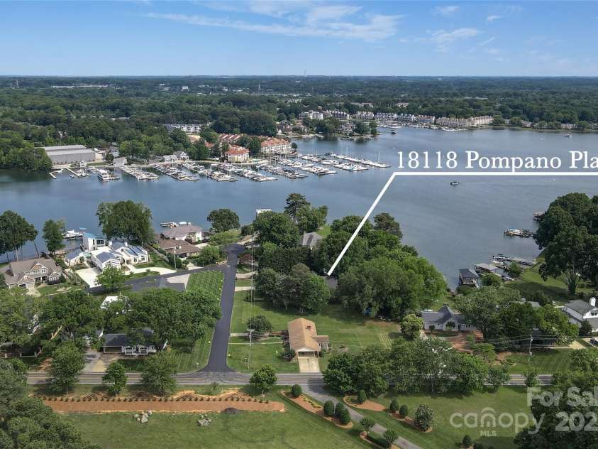 18118 Pompano Place, Cornelius, NC 28031.  MLS# CAR4263080, YatesRealty ID 15689. Upscale neighborhood with many multi-million dollar homes.