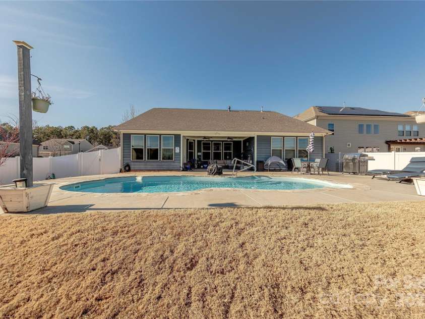 3614 Monastic Road, Indian Land, SC 29707.  MLS# CAR4224737, YatesRealty ID 1570. Rear Exterior