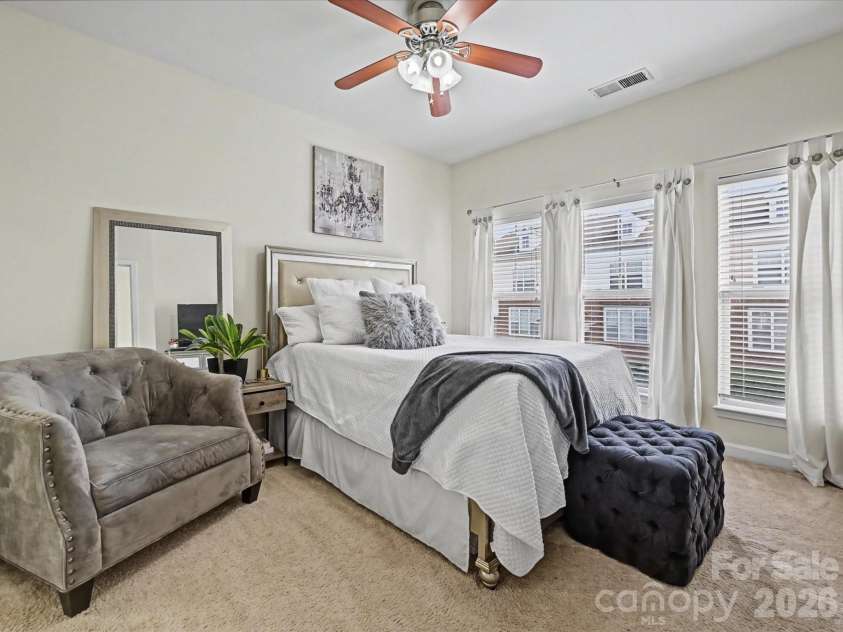 8421 Scotney Bluff Avenue, Charlotte, NC 28273.  MLS# CAR4356591, YatesRealty ID 15719. Primary bedroom