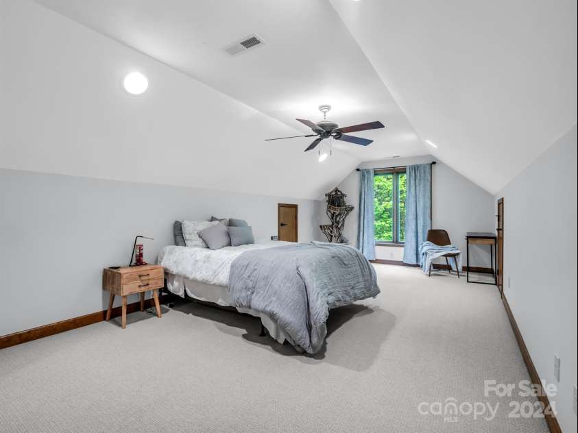 428 Devils Hole Road, Rosman, NC 28772.  MLS# CAR4138356, YatesRealty ID 1572. Bedroom 2