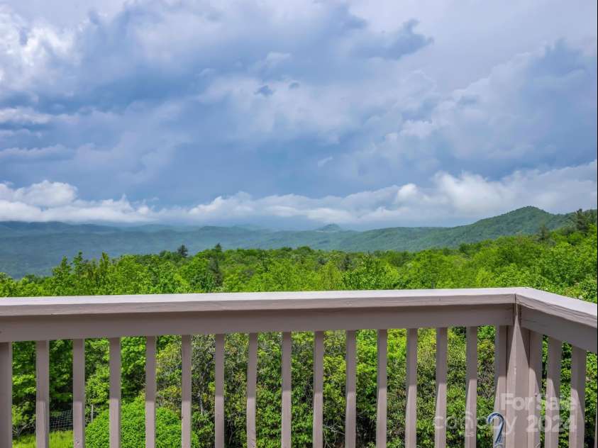 428 Devils Hole Road, Rosman, NC 28772.  MLS# CAR4138356, YatesRealty ID 1572. Long range views
