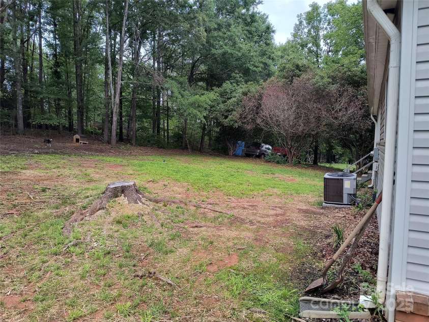 500 Bob Rollins Road, Forest City, NC 28043.  MLS# CAR4264456, YatesRealty ID 15728. Back Yard