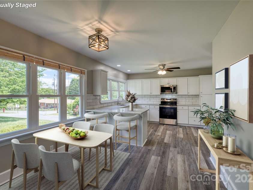 417 Mountain View Avenue, Valdese, NC 28690.  MLS# CAR4255593, YatesRealty ID 15729. Virtually staged