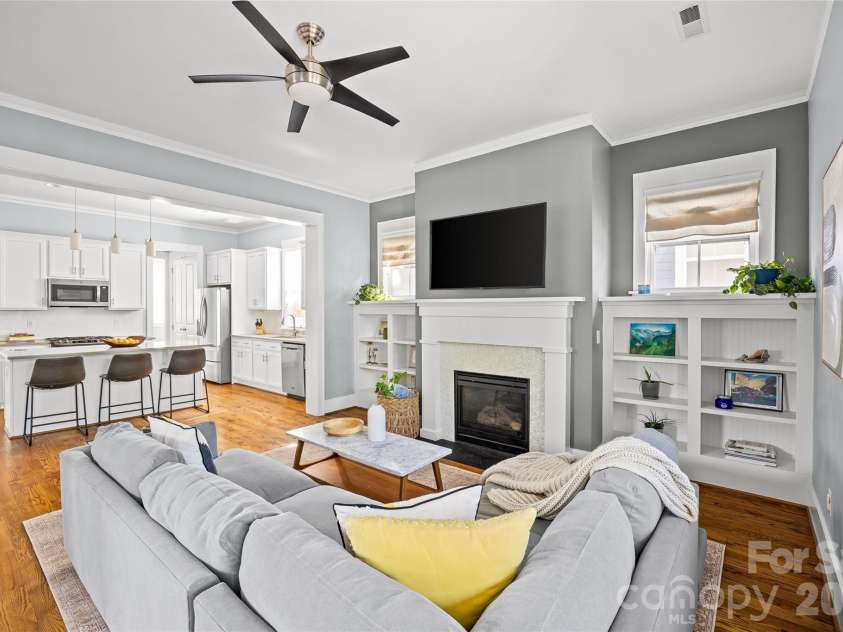 1531 Tippah Park Court, Charlotte, NC 28205.  MLS# CAR4364940, YatesRealty ID 15736. 