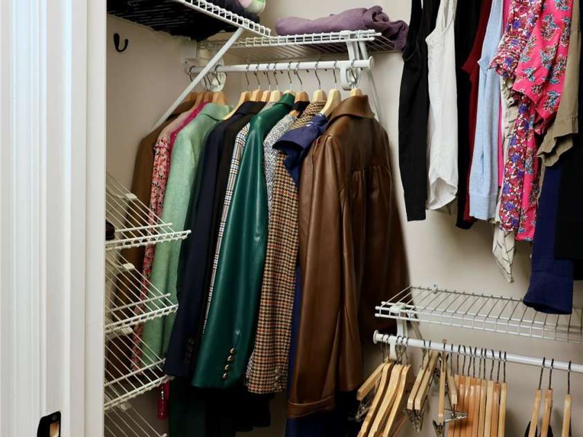 14 Malcolm Court, Candler, NC 28715.  MLS# CAR4221828, YatesRealty ID 15749. Primary Bedroom Closet