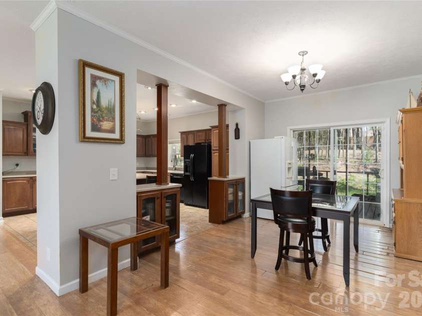 296 Stillwater Road, Troutman, NC 28166.  MLS# CAR4364244, YatesRealty ID 15754. Dining area