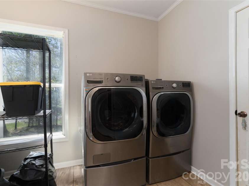 296 Stillwater Road, Troutman, NC 28166.  MLS# CAR4364244, YatesRealty ID 15754. Laundry room
