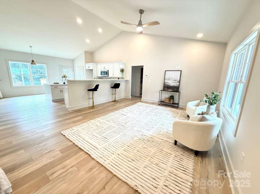 85 Cornerstone Drive, Taylorsville, NC 28681.  MLS# CAR4250711, YatesRealty ID 15756. Open floor plan with vaulted ceilings in main areas