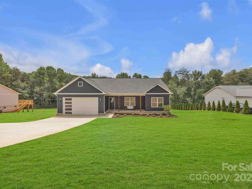 85 Cornerstone Drive, Taylorsville, NC 28681.  MLS# CAR4250711, YatesRealty ID 15756. Photos edited to show when grass is established
