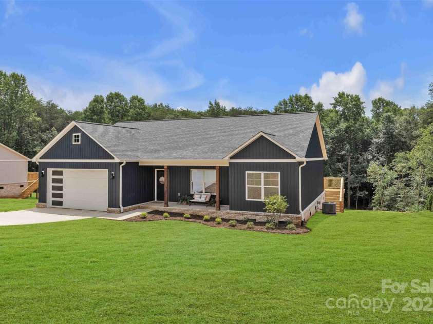 85 Cornerstone Drive, Taylorsville, NC 28681.  MLS# CAR4250711, YatesRealty ID 15756. Photos edited to show yard when grass is established