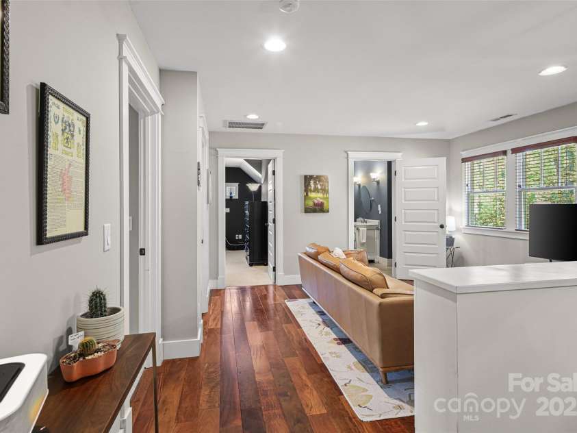 106 4th Street, Black Mountain, NC 28711.  MLS# CAR4252356, YatesRealty ID 15758. 2nd level living