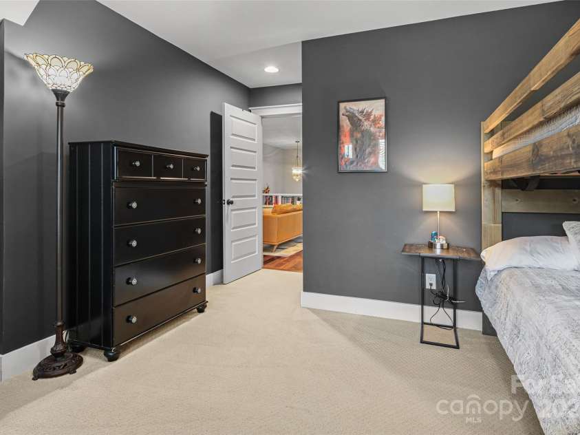 106 4th Street, Black Mountain, NC 28711.  MLS# CAR4252356, YatesRealty ID 15758. Bedroom on 2nd Level