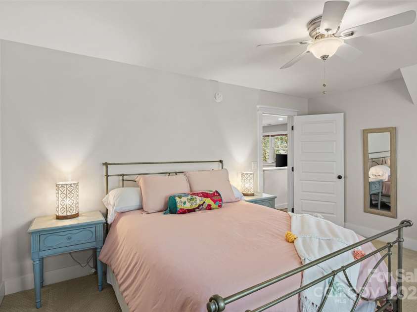 106 4th Street, Black Mountain, NC 28711.  MLS# CAR4252356, YatesRealty ID 15758. Bedroom on 2nd Level