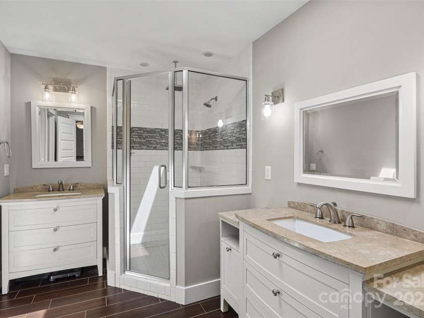 106 4th Street, Black Mountain, NC 28711.  MLS# CAR4252356, YatesRealty ID 15758. Primary bath on 2nd level