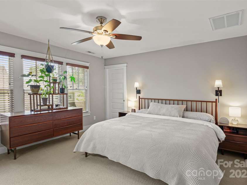 106 4th Street, Black Mountain, NC 28711.  MLS# CAR4252356, YatesRealty ID 15758. Primary Bedroom on 2nd level