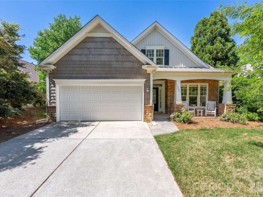 7209 Corduroy Court, Matthews, NC 28105.  MLS# CAR4368729, YatesRealty ID 15758. Front Exterior