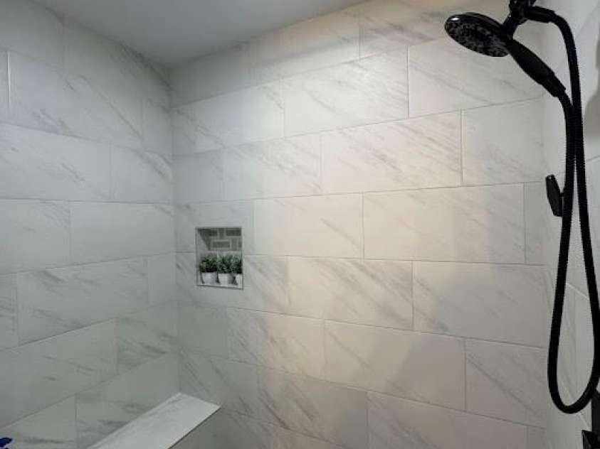 1209 Arbor Drive, Salisbury, NC 28144.  MLS# CAR4371444, YatesRealty ID 15760. Great large primary shower