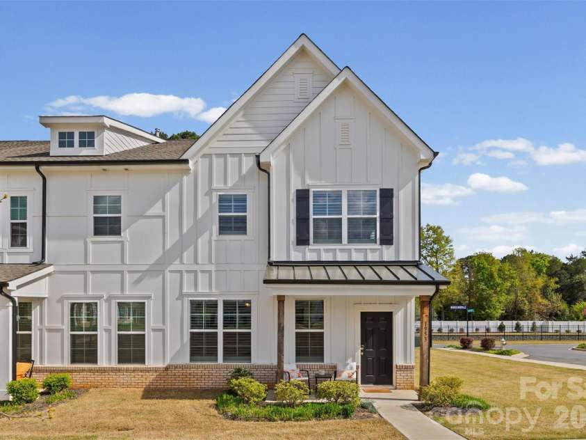 1953 Plath Top Road, Rock Hill, SC 29732.  MLS# CAR4364387, YatesRealty ID 15761. End-Unit Front View