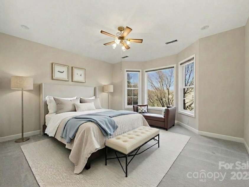 133 37th Avenue Place, Hickory, NC 28601.  MLS# CAR4328707, YatesRealty ID 15772. Bedroom Virtually Staged