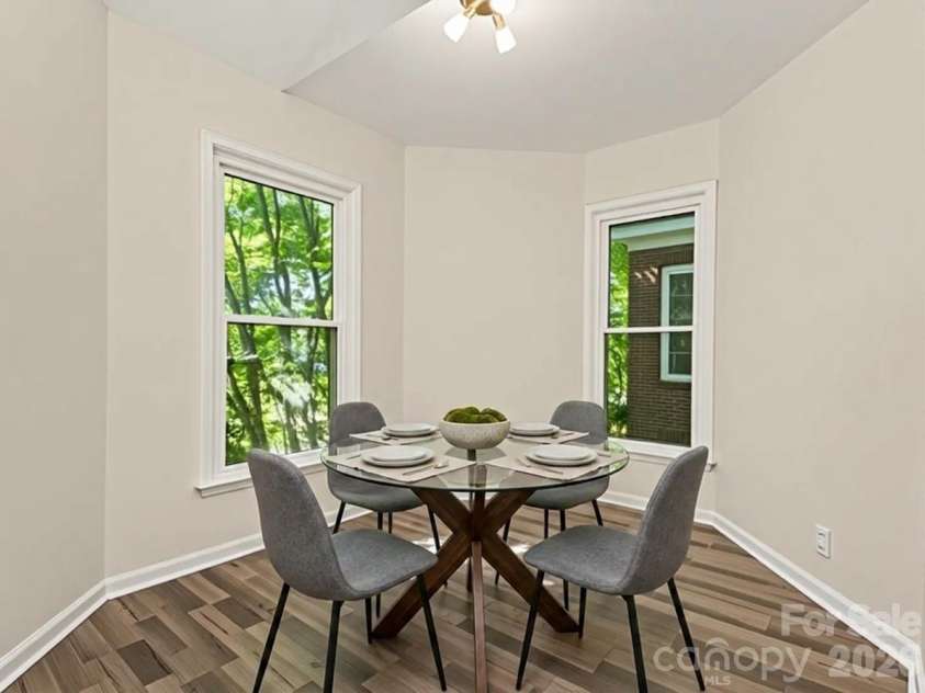 306 Cedar Street, Charlotte, NC 28202.  MLS# CAR4373227, YatesRealty ID 15776. Virtually staged