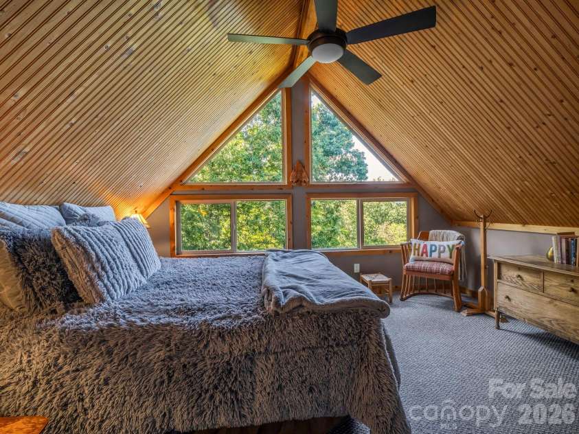 382 First Broad Drive, Bostic, NC 28018.  MLS# CAR4403241, YatesRealty ID 15777. Loft Guest Bedroom