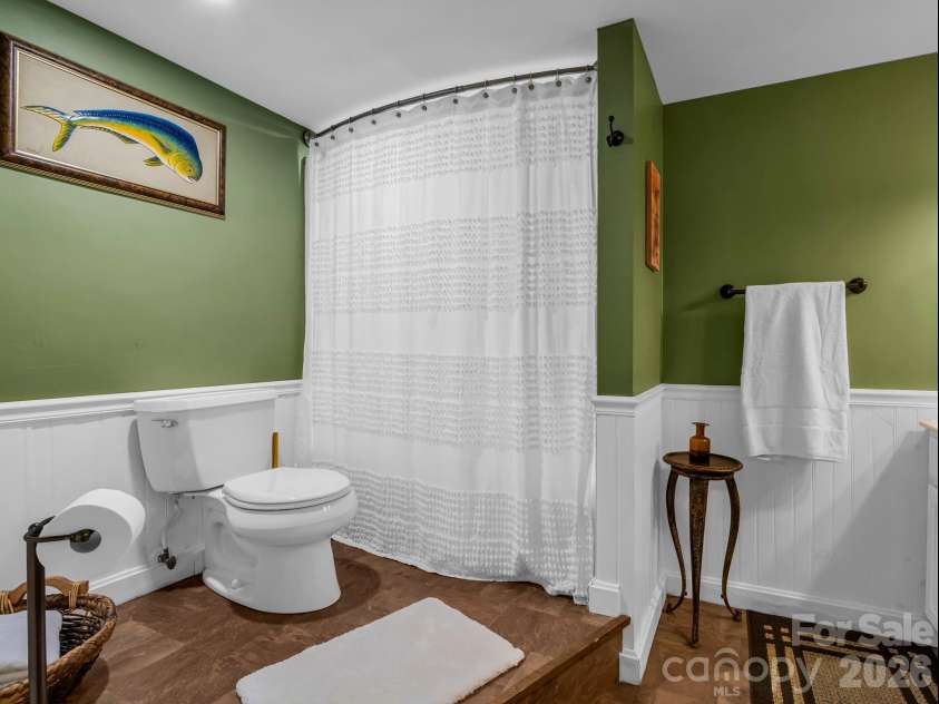 382 First Broad Drive, Bostic, NC 28018.  MLS# CAR4403241, YatesRealty ID 15777. Lower Level Bath