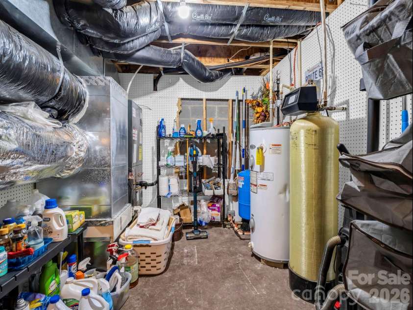 382 First Broad Drive, Bostic, NC 28018.  MLS# CAR4403241, YatesRealty ID 15777. Lower Level Storage