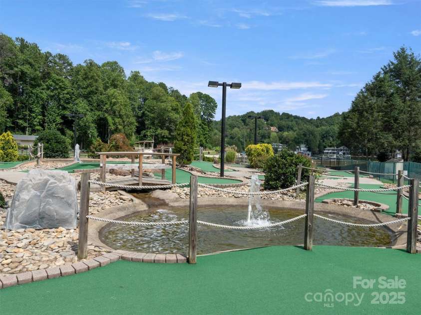 123 Hummingbird Court, Lake Lure, NC 28746.  MLS# CAR4256540, YatesRealty ID 15778. Mini Golf 