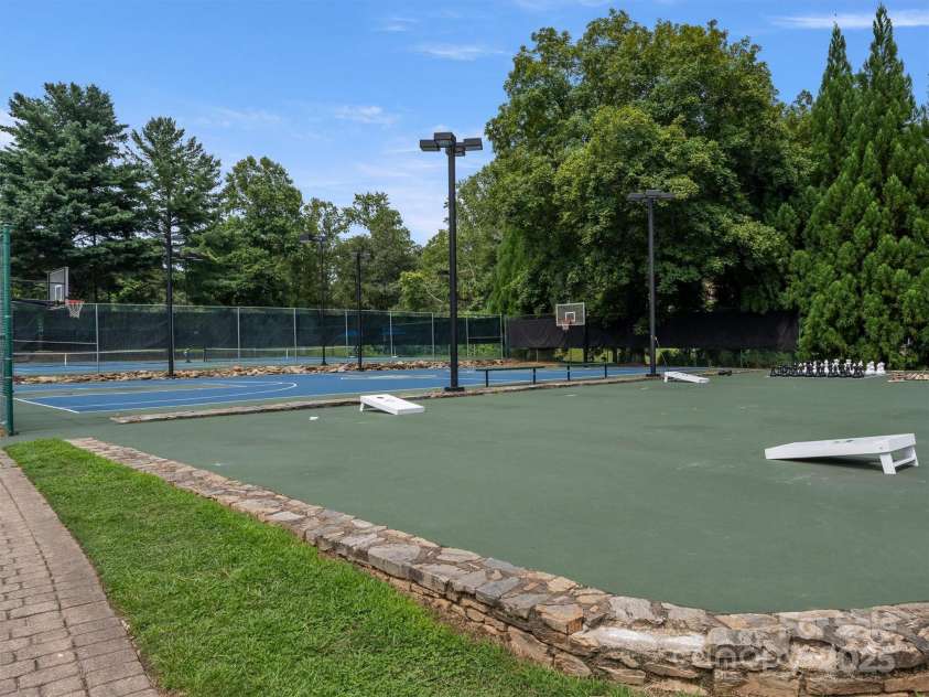 123 Hummingbird Court, Lake Lure, NC 28746.  MLS# CAR4256540, YatesRealty ID 15778. Outdoor Game Courts