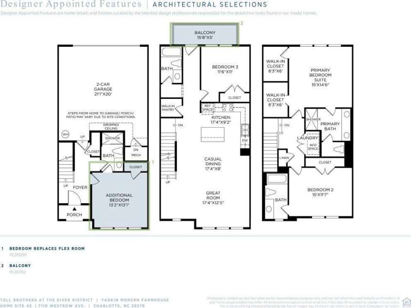 7110 Westrow Avenue, Charlotte, NC 28278.  MLS# CAR4292925, YatesRealty ID 1578. Floorplan