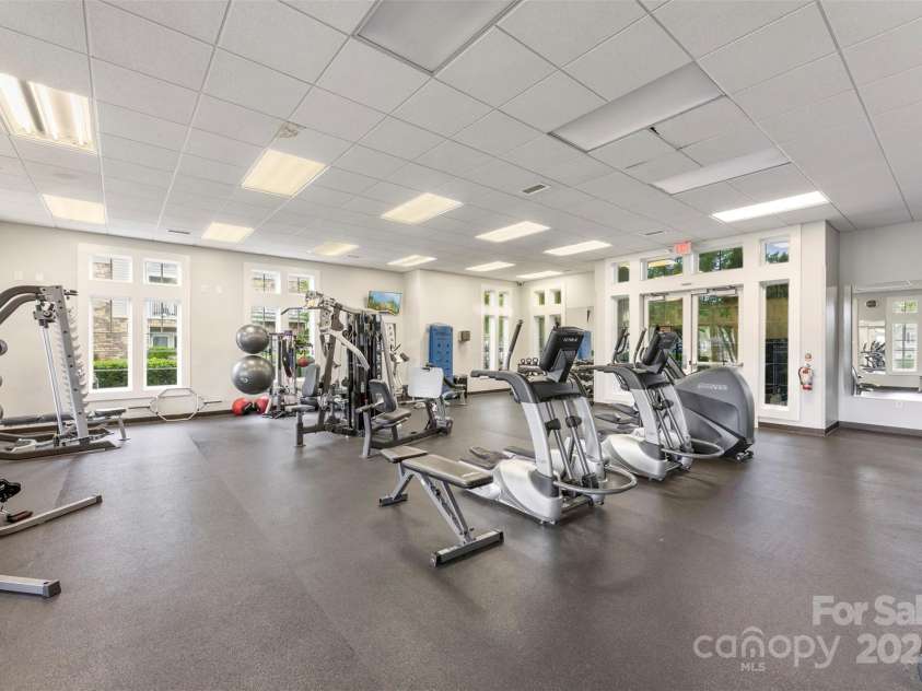 2151 Belle Vernon Avenue, Charlotte, NC 28210.  MLS# CAR4251955, YatesRealty ID 15781. Fitness center