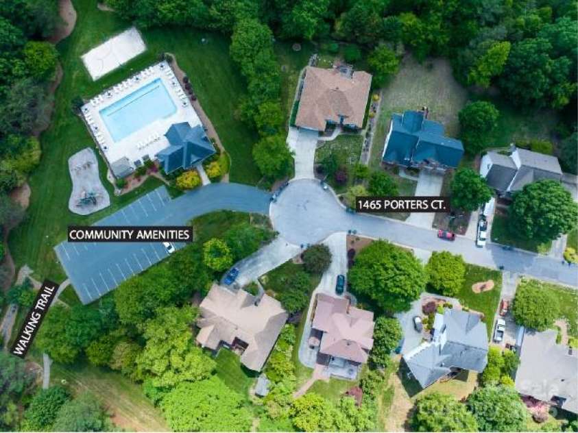 1465 Porters Court, Concord, NC 28025.  MLS# CAR4255196, YatesRealty ID 15791. 