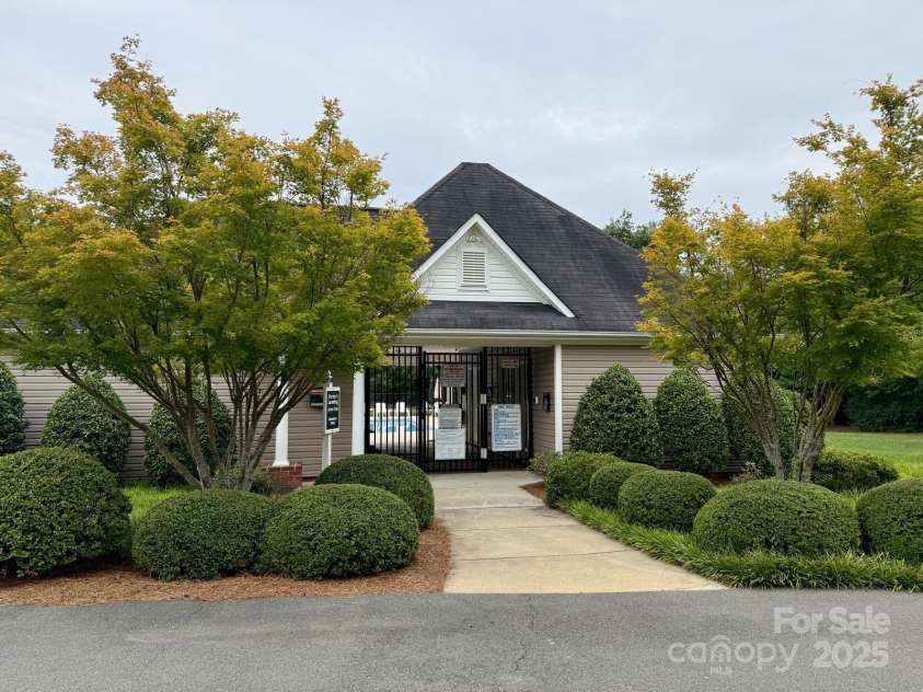 1465 Porters Court, Concord, NC 28025.  MLS# CAR4255196, YatesRealty ID 15791. COmmunity pool house