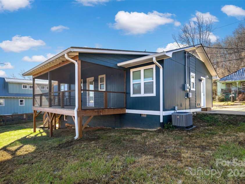 150 Westerman Street, Old Fort, NC 28762.  MLS# CAR4219635, YatesRealty ID 15793. Perfect place for morning coffee and a good book.