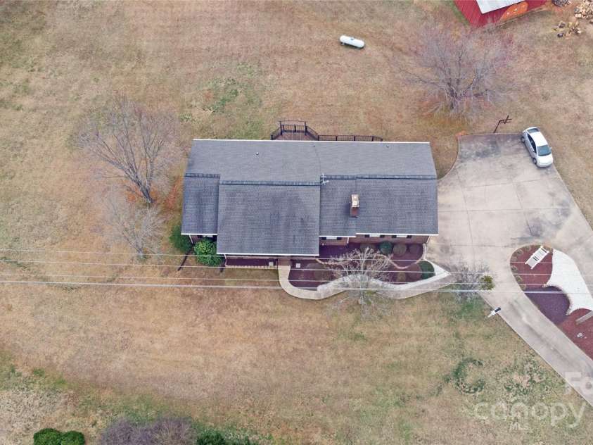4866 NC Hwy 150 Highway, Lincolnton, NC 28092.  MLS# CAR4223343, YatesRealty ID 15801. From the air
