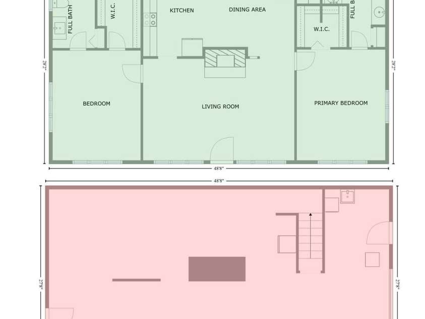 347 Knob Hill Estates Road, Sylva, NC 28779.  MLS# CAR4204658, YatesRealty ID 15804. Floor plan