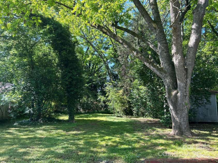 2433 Booker Avenue, Charlotte, NC 28216.  MLS# CAR4253086, YatesRealty ID 15810. Beautiful rear yard