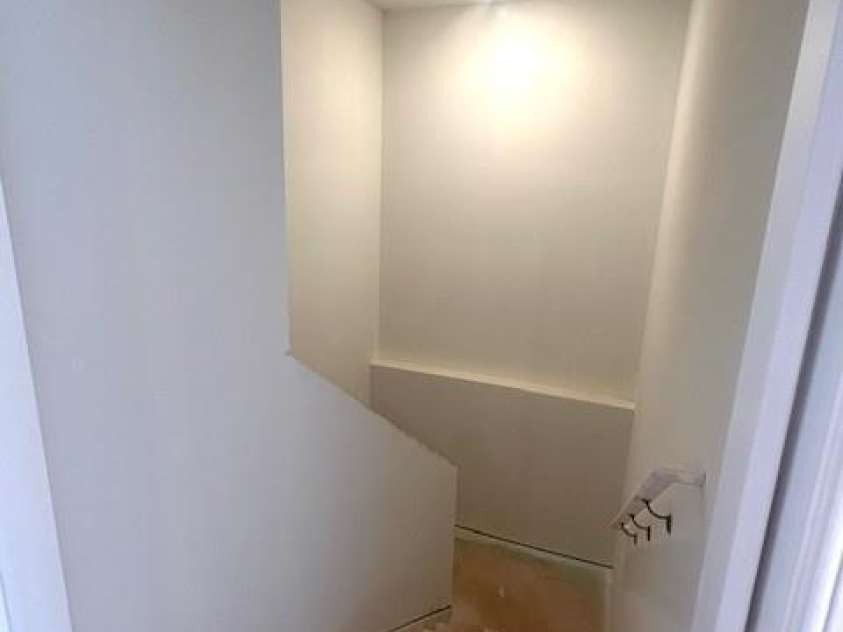 4329 Camden Glen Road, Lancaster, SC 29720.  MLS# CAR4358955, YatesRealty ID 15811. Stairs going down to the basement