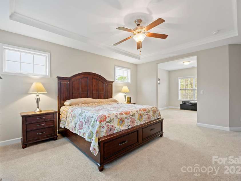 13044 Fen Court, Huntersville, NC 28078.  MLS# CAR4244817, YatesRealty ID 15813. Primary bedroom 2