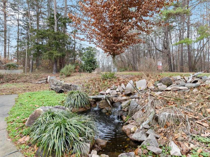 902 Coldwater Court, Concord, NC 28025.  MLS# CAR4165163, YatesRealty ID 1582. Beautiful Waterfall and Pond